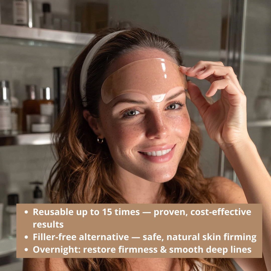 Duovera Forehead Wrinkle Patch - Firm, smooth skin