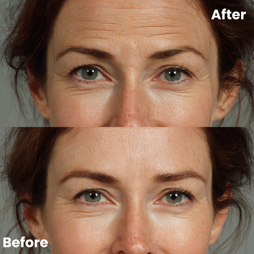 Duovera Forehead Wrinkle Patch - Pregnancy-safe glow